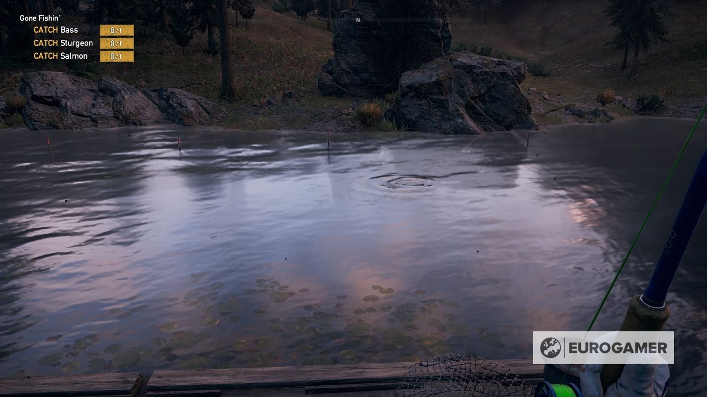 Far Cry 5 fishing How to fish, where to unlock all fishing rods and